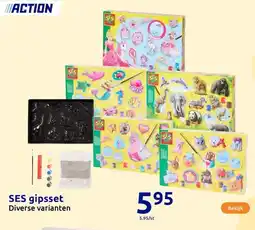Action SES gipsset aanbieding