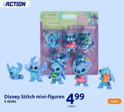 Action Disney Stitch mini-figuren aanbieding