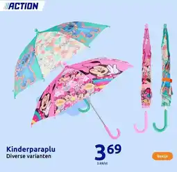 Action Kinderparaplu aanbieding