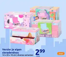 Action Versier je eigen sieradendoos aanbieding