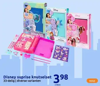 Action Disney suprise knutselset aanbieding