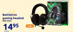 Action Battletron gaming headset aanbieding