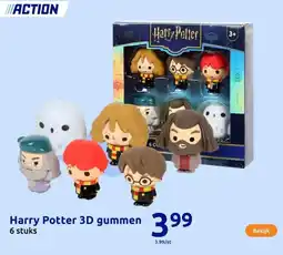Action Harry Potter 3D gummen aanbieding