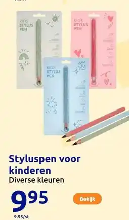 Action Styluspen voor kinderen aanbieding