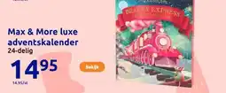 Action Max & More luxe adventskalender aanbieding