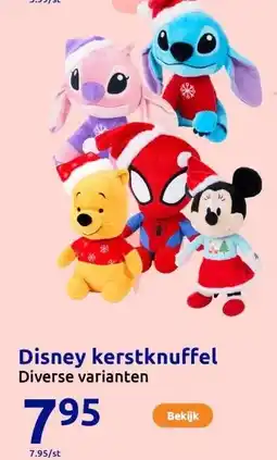 Action Disney kerstknuffel aanbieding