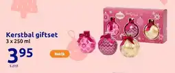 Action Kerstbal giftset aanbieding