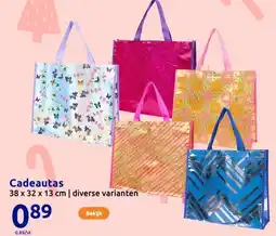 Action Cadeautas aanbieding