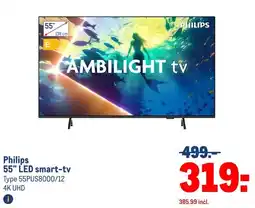 Makro 55 LED smart-tv aanbieding