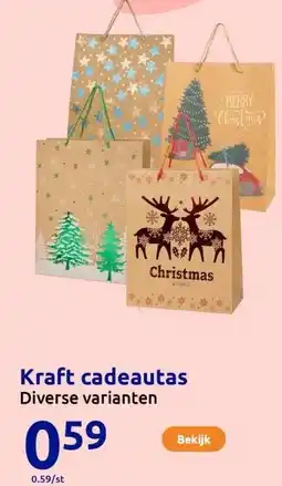 Action Kraft cadeautas aanbieding