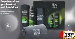 Kruidvat Dove Men+Care geschenkset met handdoek aanbieding