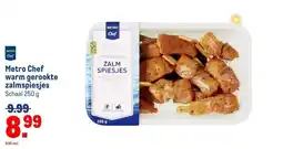 Makro Metro Chef warm gerookte zalmspiesjes aanbieding
