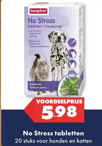 Huisdier Voordeelshop No Stress tabletten aanbieding