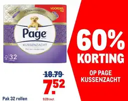 Makro PAGE KUSSENZACHT aanbieding