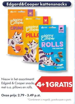 Huisdier Voordeelshop Edgard&Cooper kattensnacks aanbieding
