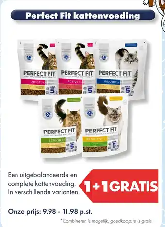Huisdier Voordeelshop Perfect Fit kattenvoeding aanbieding