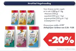 Huisdier Voordeelshop XtraVital Vogelvoeding aanbieding