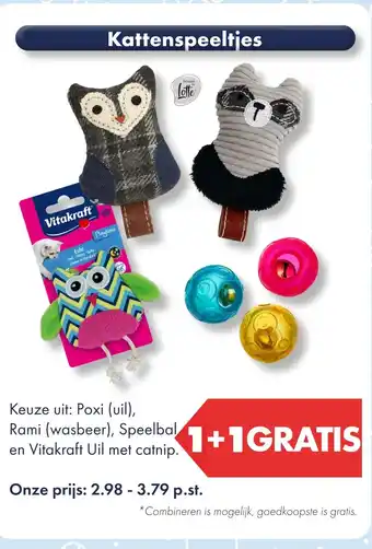Huisdier Voordeelshop Kattenspeeltjes aanbieding