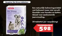 Huisdier Voordeelshop Beaphar No Stress tabletten aanbieding