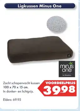Huisdier Voordeelshop Ligkussen Minus One aanbieding