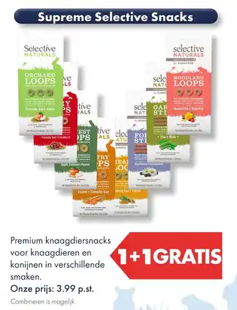 Huisdier Voordeelshop Supreme Selective Snacks aanbieding