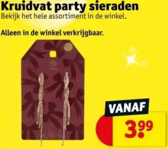 Kruidvat Kruidvat party sieraden aanbieding