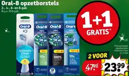Kruidvat Oral-B opzetborstels aanbieding