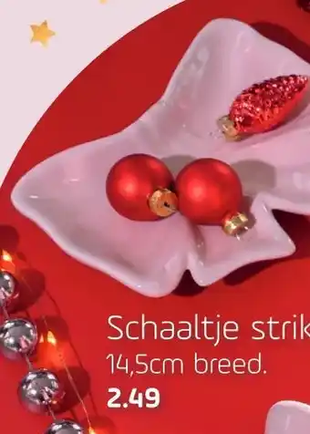 Coppelmans Schaaltje strik 14,5cm breed. aanbieding