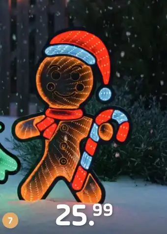 Coppelmans Infinity light gingerbread, 40cm hoog aanbieding