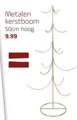 Coppelmans Metalen kerstboom 50cm hoog. aanbieding