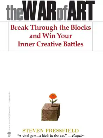 Amazon The War of Art: Break Through the Blocks and Win Your Inner Creative Battles aanbieding