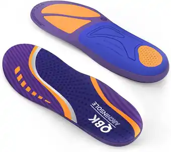 Amazon Inlegzolen voor werkschoenen, QBK comfort inlegzolen, antislip en comfortabel L aanbieding