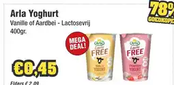 Budget Food Arla Yoghurt aanbieding