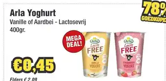 Budget Food Arla Yoghurt aanbieding
