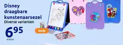 Action Disney draagbare kunstenaarsezel aanbieding