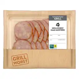 Albert Heijn AH Grillworst kaas mosterd aanbieding