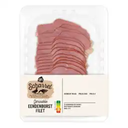 Albert Heijn AH Scharrel gerookte eendenborstfilet aanbieding