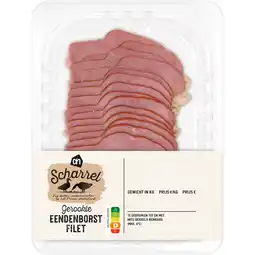 Albert Heijn AH Scharrel gerookte eendenborstfilet aanbieding