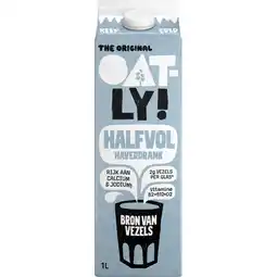 Albert Heijn Oatly! Haverdrank halfvol aanbieding