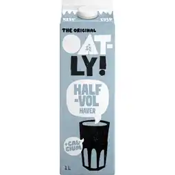 Albert Heijn Oatly! Haverdrank halfvol aanbieding