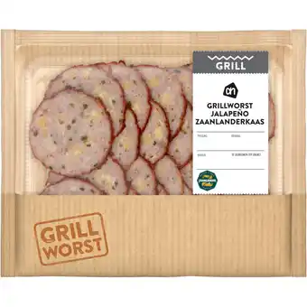 Albert Heijn AH Grillworst jalapeno Zaanlander kaas aanbieding