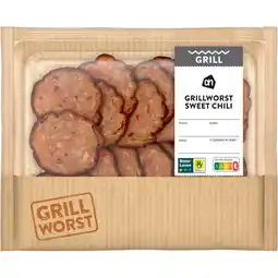 Albert Heijn AH Grillworst sweet chili aanbieding