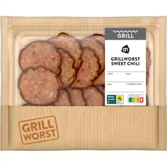 Albert Heijn AH Grillworst sweet chili aanbieding