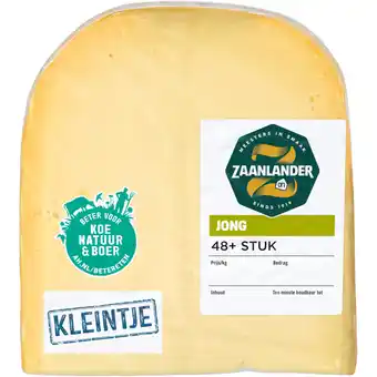 Albert Heijn AH Zaanlander Jong 48+ stuk kleintje aanbieding