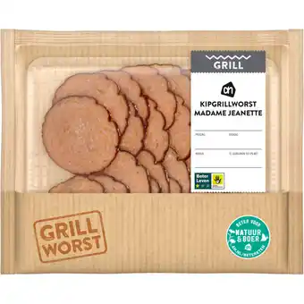 Albert Heijn AH Kipgrillworst Madame Jeanette aanbieding