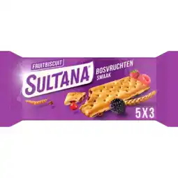 Albert Heijn Sultana Fruitbiscuit bosvruchten aanbieding