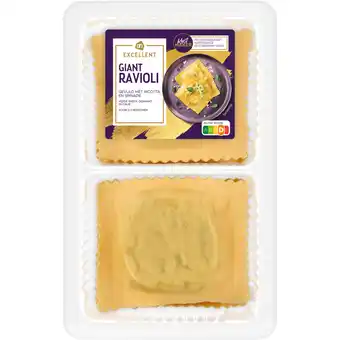 Albert Heijn AH Excellent Giant ravioli gevuld met ricotta aanbieding