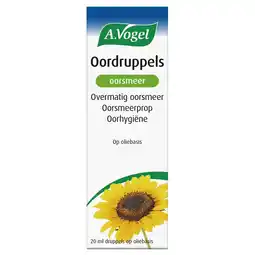 Kruidvat A.Vogel Oorhygiëne Oordruppels aanbieding