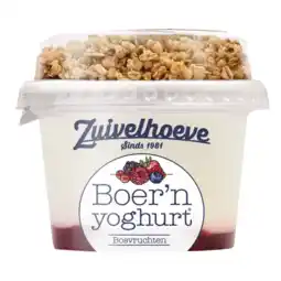 Albert Heijn Zuivelhoeve Boer'n muesli bosvruchten aanbieding