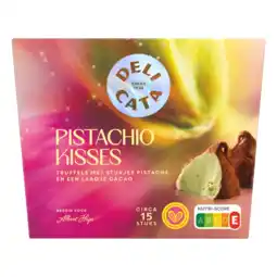 Albert Heijn Delicata Truffels pistache aanbieding